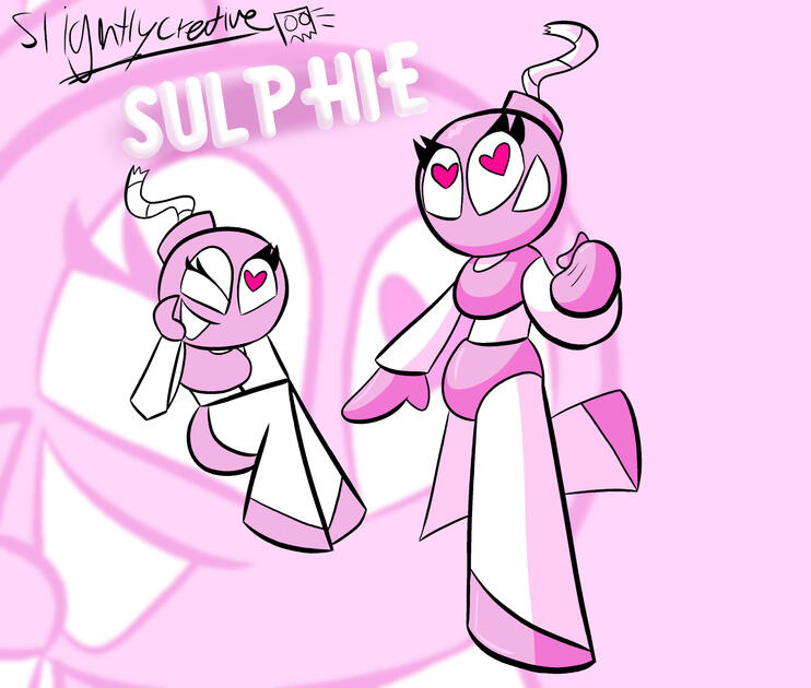 An original character named &quot;Sulphie&quot;.